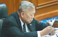 Thai Prime Minister Samak Sundaravej